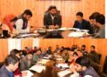 DC Ganderbal chairs DCDC meeting