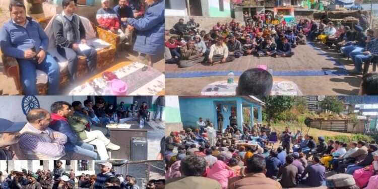 Block Diwas programmes held at various places of District Kishtwar