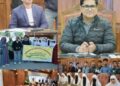 DC Bandipora interacts with ITeS students of GHS Onagam.