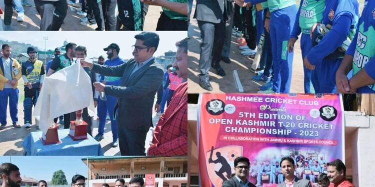 DC Bandipora inaugurates 5th T20 Open Cricket Championship-2023.