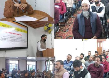 DIET Bandipora Successfully Conducts Training for Field Investigators for State Education Achievement Survey 2023