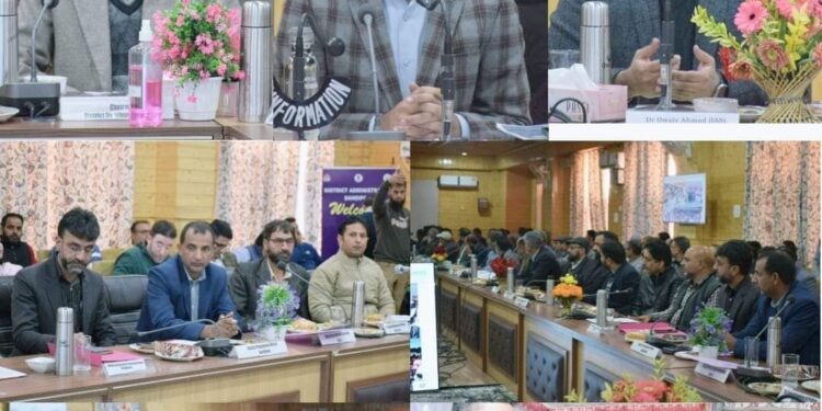 Dr Shahid Iqbal Choudhary presides over Public Darbar cum Grievance Redressal Camp at Bandipora.