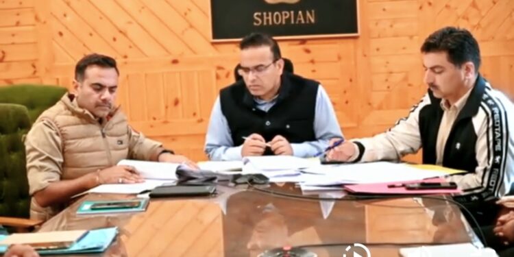 NCORD meeting held at Shopian