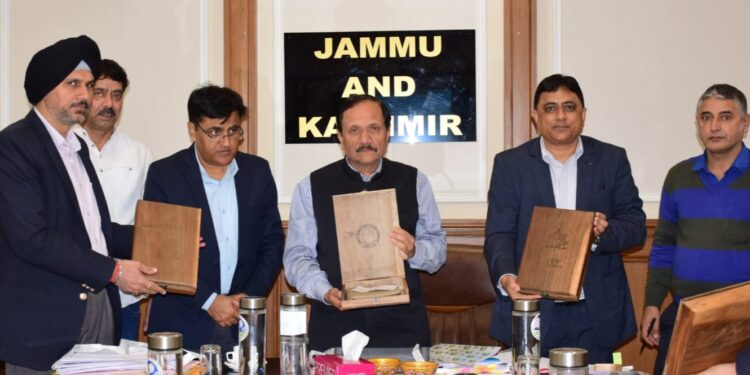 Advisor Bhatnagar chairs joint BoDs meet of JKHC, JKHDC