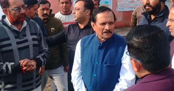 Advisor Bhatnagar visits Rajpura Akhnoor, takes onspot review of various JJM works