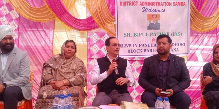 Director General IMPA & RD Visits Panchayat Badhori