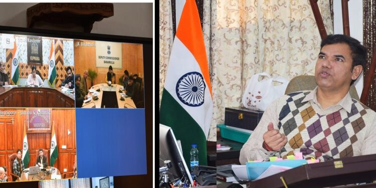 Div Com reviews availability of basic facilities inside fenced areas along LOC