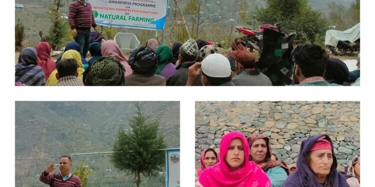 KVK Bandipora organises awareness programme on Natural Farming