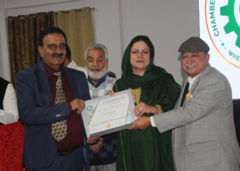 CCIK elects Mushtaq Chaya as Patron-in-chief, Tariq Ghani elected as President