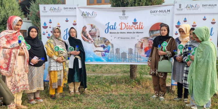 Jal Diwali in JK -“Women for Water, Water for Women Campaign” commences