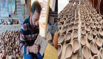 Umer Kumar – a devoted potter who crafts traditional diyas for Diwali