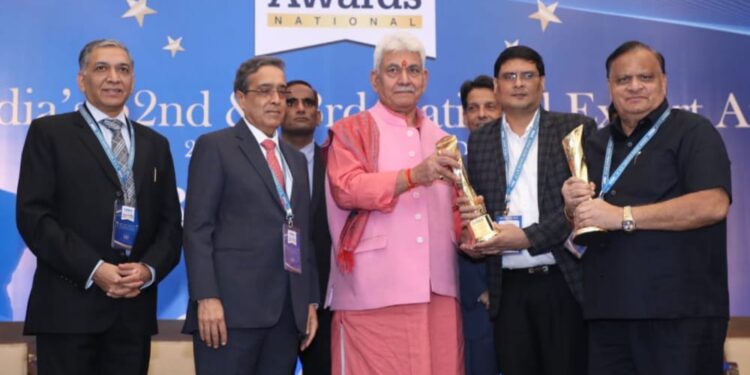 Lt Governor addresses EEPC India National Export Awards function in New Delhi