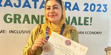 NIT Srinagar student bags 2nd position in Prajatantra 2023