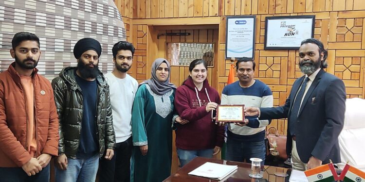 NIT Srinagar students Shine at 9th vibrant India 2023 event