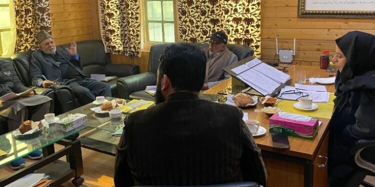 Chairperson, J&K Haj Committee convenes 17th meeting of J&K-HC at Hajj House, Bemina