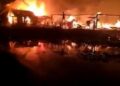 Several Houseboats Gutted In massive Fire In Dal Lake Srinagar