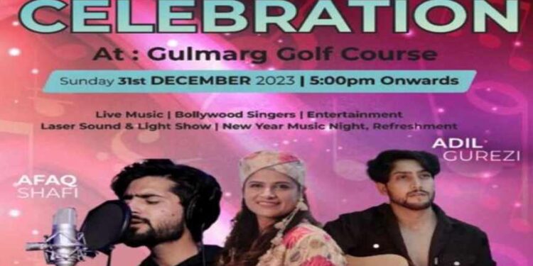 Stage set for gala events at Gulmarg, Pahalgam, Sonmarg on New Year