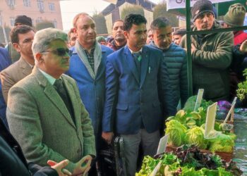 Chief Secretary inaugurates Mega Kisan Mela under HADP at Agriculture Complex Lal Mandi