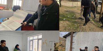 DC Bandipora undertakes extensive tour of Aloosa Tehsil, inspects CHC Ashtangoo, WSS Aloosa