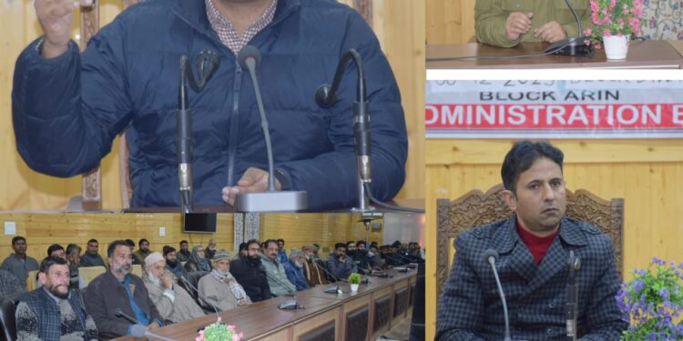 DC presides over Mega Block Diwas program at Bandipora