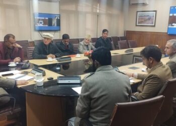 DDC Chairmen of Kashmir calls on Chief Secretary