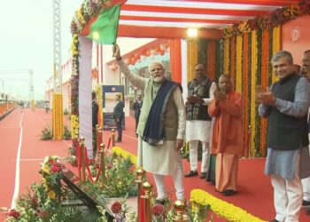 Hon’ble Prime Minister flags off the 2nd Vande Bharat Train for Shri Mata Vaishno Devi Katra- New Delhi route