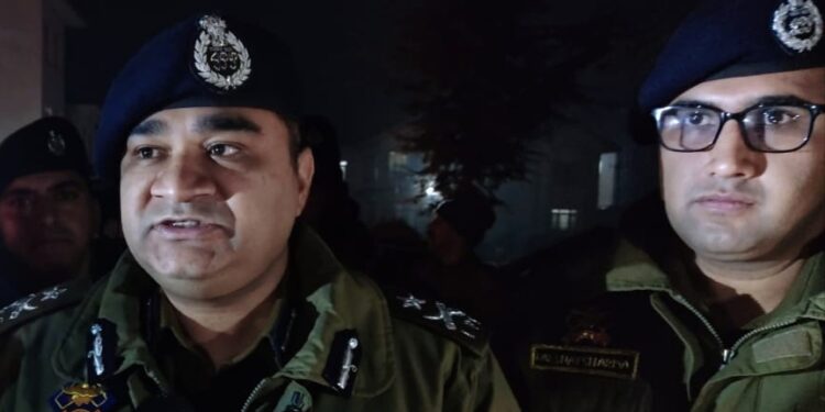 IGP Kashmir Chairs Security Review Meeting In Bandipora: Police