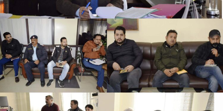 ADC reviews implementation of District Environment Plan in Reasi district