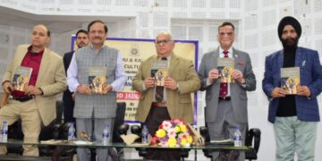 Advisor Bhatnagar releases Pramod Jain’s book ‘Lockdown and Other Poems’ at Jammu