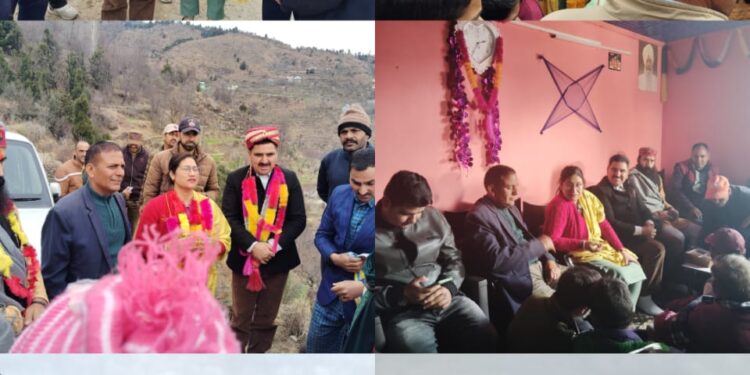 Chairman DDC Doda visits far-flung villages  to inspect developmental works