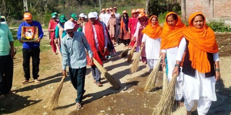 Cleanliness Drives conducted across Jammu, Udhampur, Samba, and Ramban Districts on Guru Ravi Das Ji Jayanti