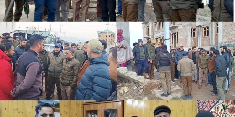 DC Bandipora visits Transit Accommodation Odina