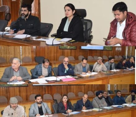 DC reviews progress achieved under District Capex 2023-24 in Udhampur