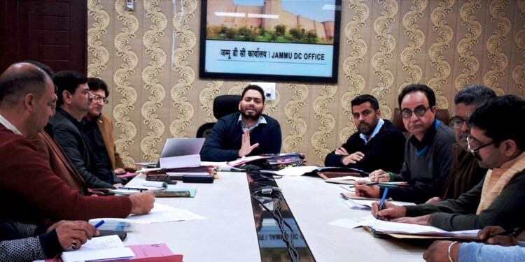 DM reviews progress of canal desilting works in Jammu District
