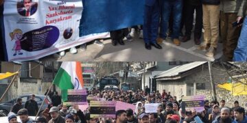 Education Deptt organizes mega Rally of ULLAS volunteers at Baramulla