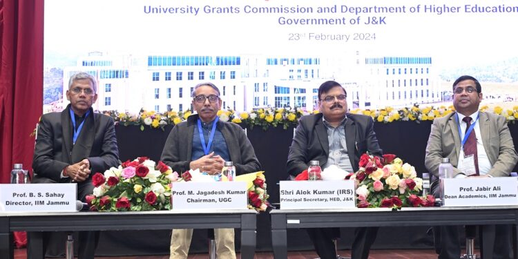 IIM Jammu, UGC, HED host National Conference on NEP 2020 implementation in J&K, Ladakh