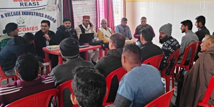 KVIB Reasi organises district level awareness programme at CFC Pouni Bharkh