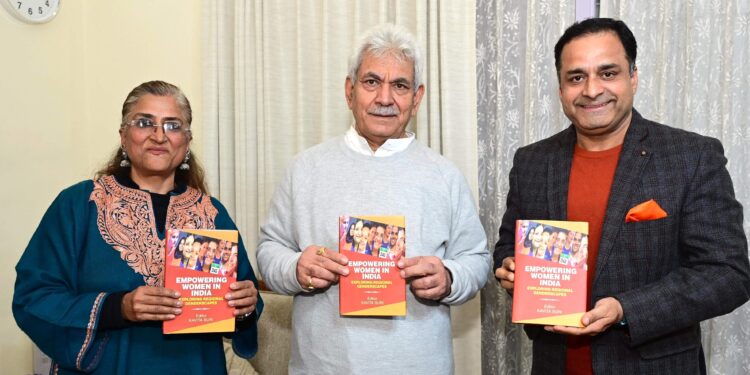 Lt Governor releases book “Empowering Women in India: Exploring Regional Genderscapes”