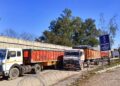 Mining department seizes 06 trucks for gypsum theft at Kathua