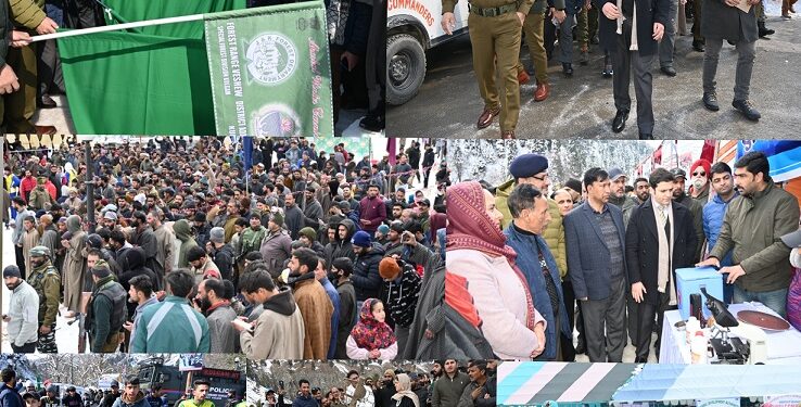 Two-day Winter Carnival begins with festivity at Aharbal