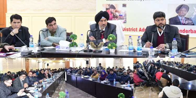 Vikramjit Singh convenes Public Darbar at Ganderbal, assesses public grievances