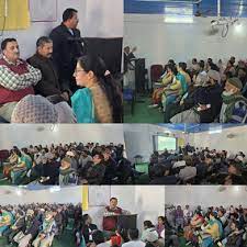 Workshop on Google Form, other online tools held at GHS Bani