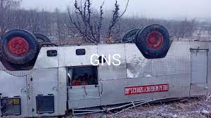 Fire Engine Turns Upside Down in Baramulla; 4 Firefighters Among 5 Injured