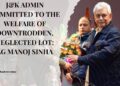 J&K Admin committed to the welfare of downtrodden, neglected lot: LG Manoj Sinha