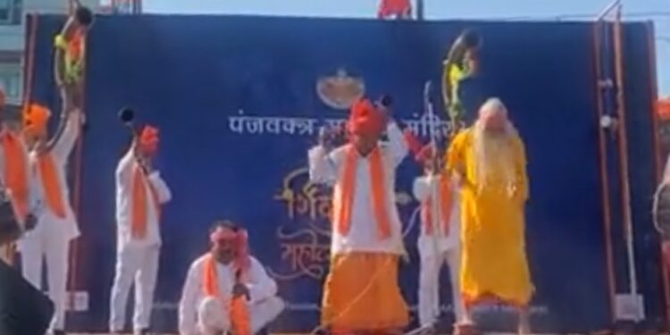 “Panjvaktra Mahadev Temple Radiates Cultural Splendor on Day Two of Maha Shivratri Mahotsav”