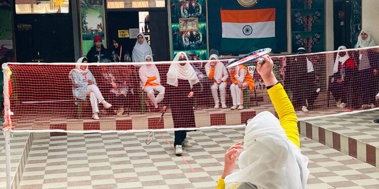 BADMINTON TOURNAMENT FOR GIRLS ORGANISED BY RR