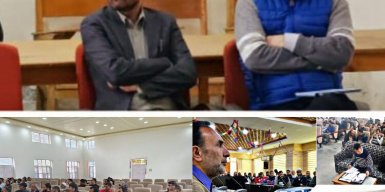 ADC Ganderbal supervises General Training for Poll Staff at GDC Kangan