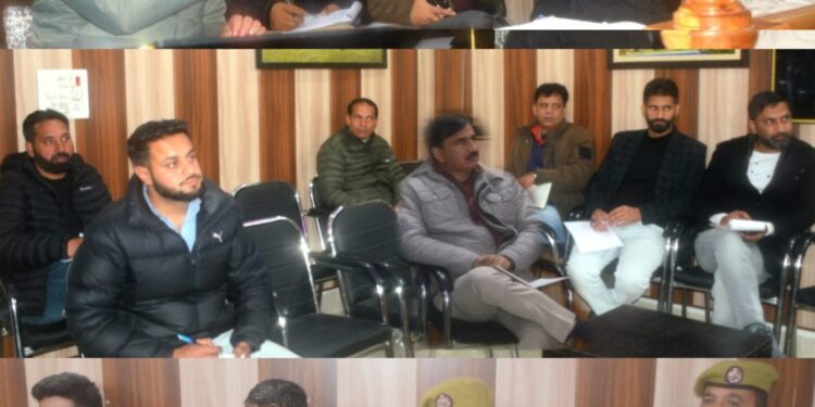 Poonch admin gears up for Mock Exercise on Earthquake, Landslide Preparedness