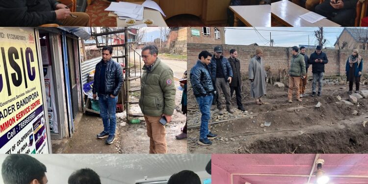 Additional Registrar Cooperatives Kashmir visits Bandipora, reviews functioning of Department