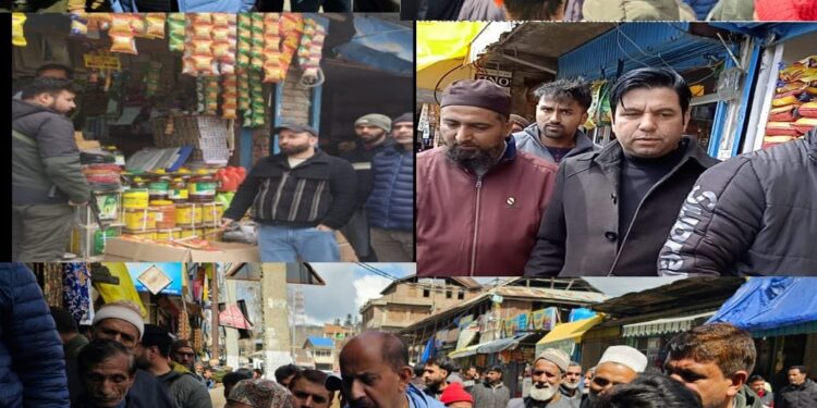 Distt Admin intensifies Market checking at Kupwara, other towns